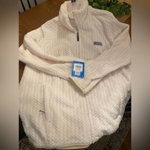 Columbia fleece jacket ladies xl new